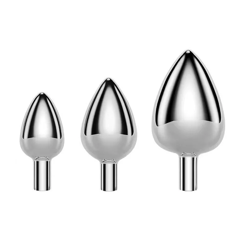 Sex Shop Metal Crystal Anal Plug Stimulator Stainless Steel Jewelry Beads Anal Butt Plug Dildo Sex Toys Products For Woman Men