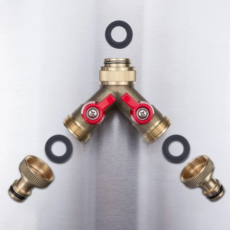 Bộ chuyển đổi vòi 3/4 inch Phân phối nước dễ sử dụng Hoàn hảo cho máy phun nước bãi cỏ