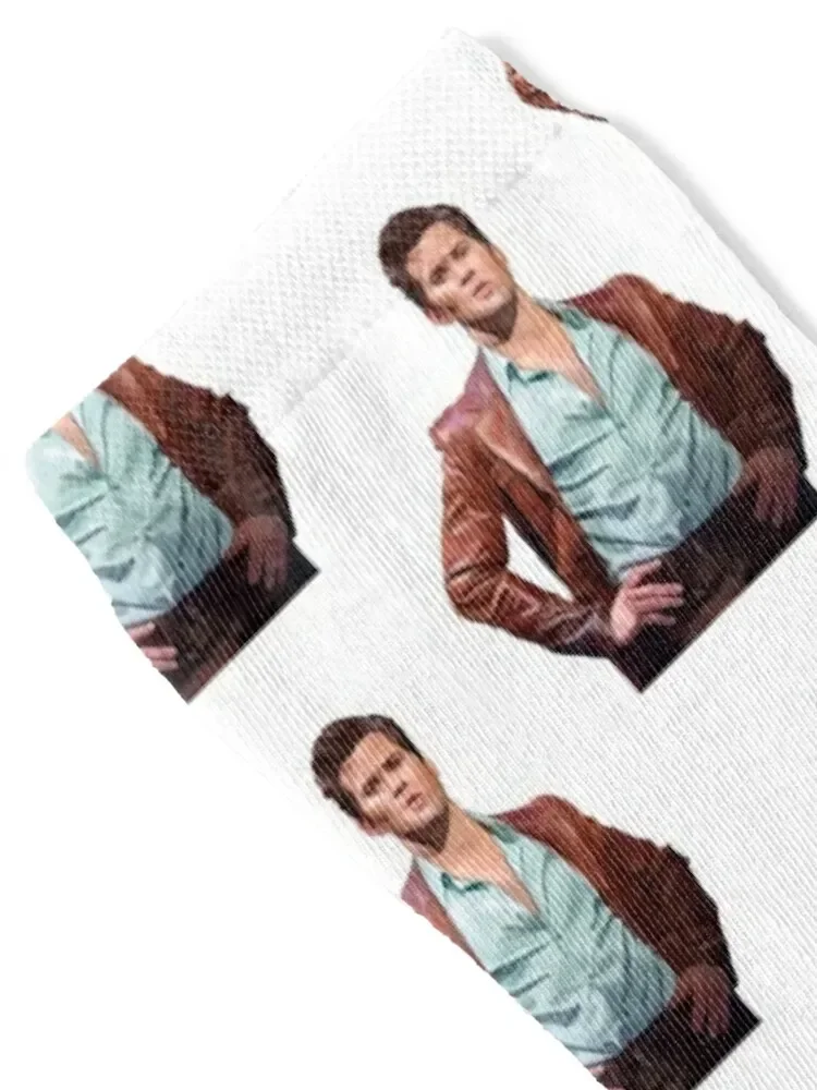 Whizzer Brown from falsettos artwork singing the games I play Socks Sports colored halloween Men Socks Women's