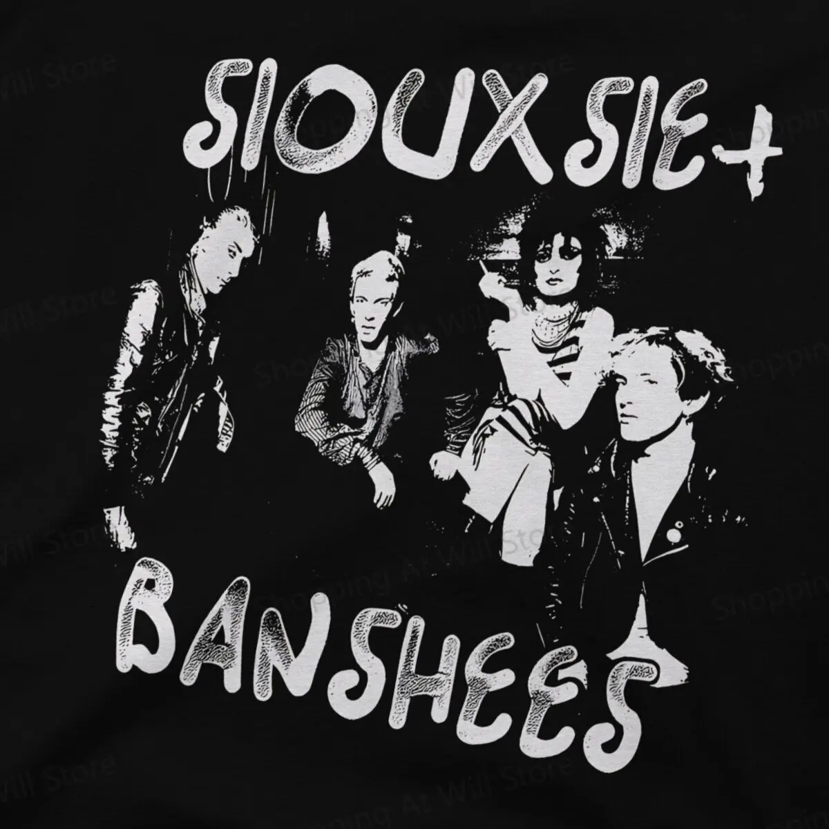 Summer Men's and Women's T-shirts  Siouxsie And The Banshees Vintage Classic Novelty Cool T-shirt Street Clothing S-6XL image 5