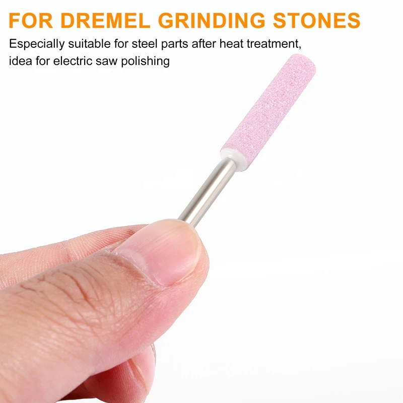 

20 Pack Chainsaw Sharpener Grinding Stones Polishing Grinding Tool For Chainsaw Sharpener 3/16 Inch/ 4.8 Mm
