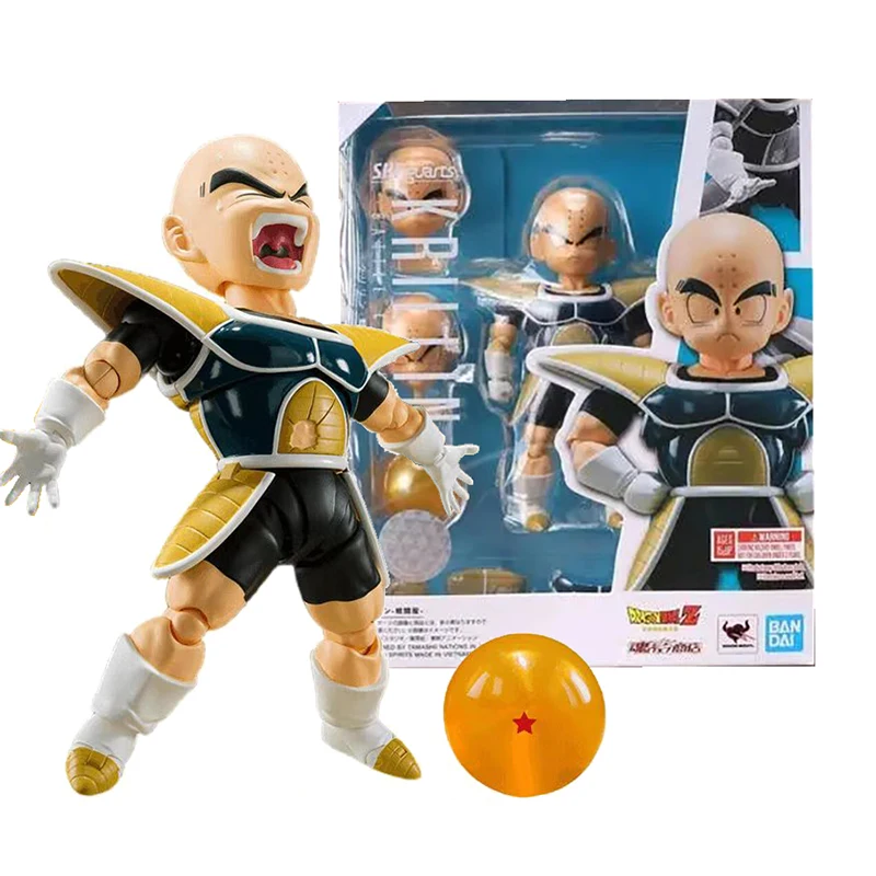 11cm Anime Dragon Ball Z Figures Namek Combats Kuririn Action Figure PVC DBZ SHF Childhood Krilin Movable Collectible Model Toys