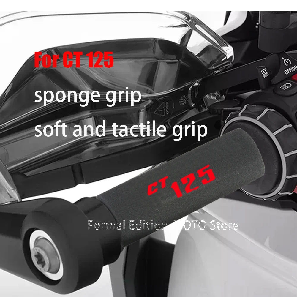 

Handlebar Grip Sponge Cover Anti scalding 110mm Motorcycle Grip Cover for Honda CT125