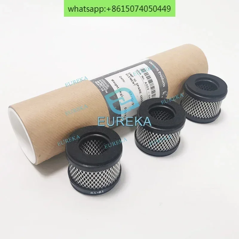 Filtro de niebla EMF10 Original, filtro de escape, filtro de niebla de aceite, filtro de aire, puertos KF25 NW25, para bombas de vacío RV3, RV5, RV8, A46226000