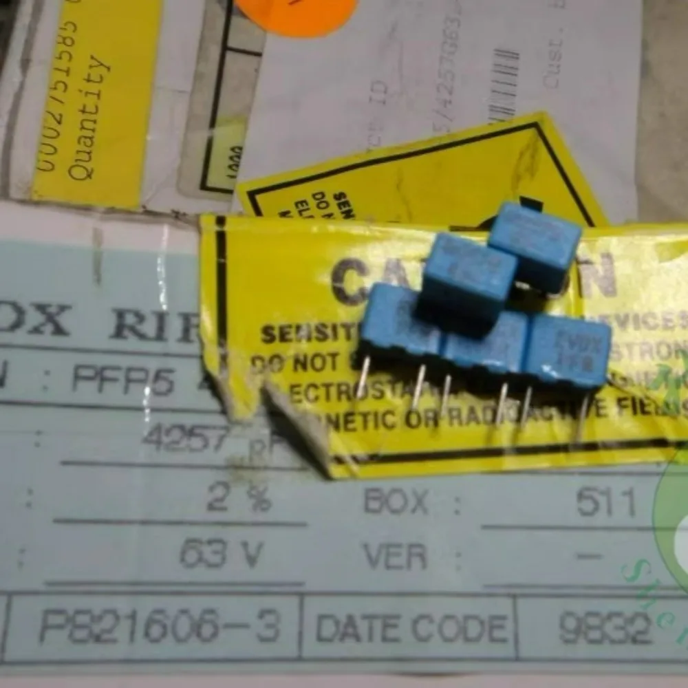

20PCS EVOX PFR5 0.0042uf/63v 4200pf 4.2nf 422 Brand New 5mm Film Capacitor