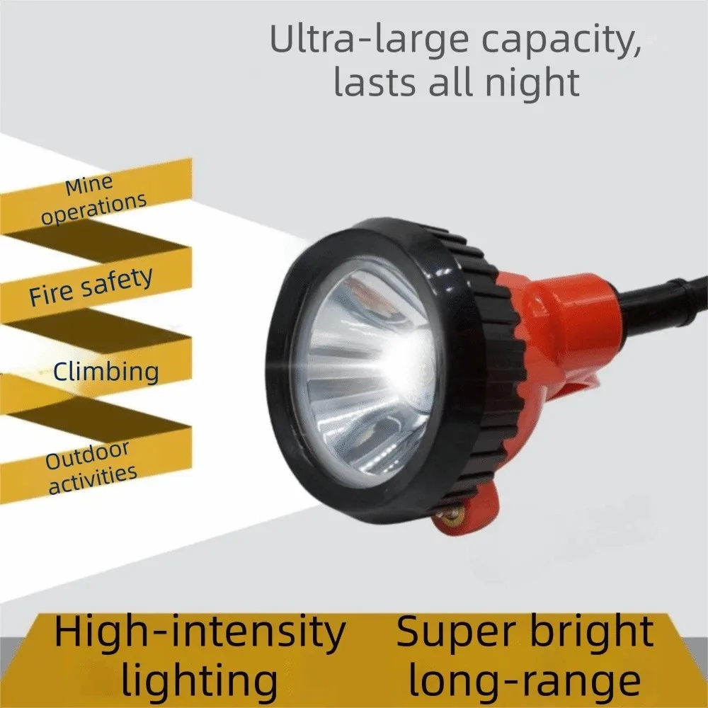Explosion-Proof Structure Explosion-Proof LED Mining Lamp Rechargeable Lithium Battery High Brightness Underground Light view 4