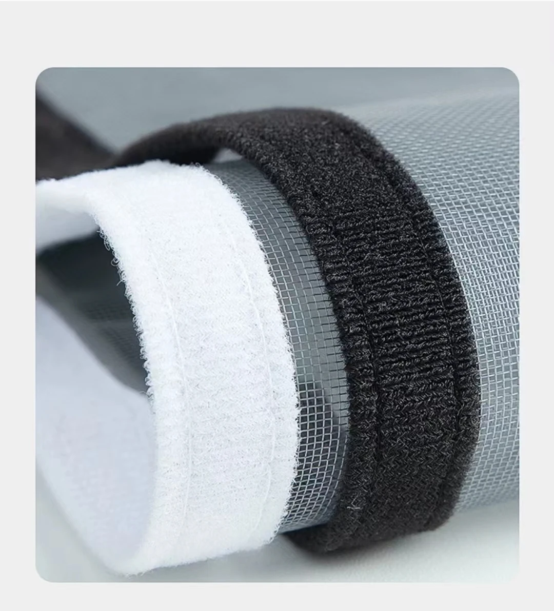 Selbstklebende und wiederverwendbare Moskitonetze für Fenster, Anti-Mücken-Fenstergitter, Tüll, anpassbar für den Sommer, DIY, waschbar – Detail 15