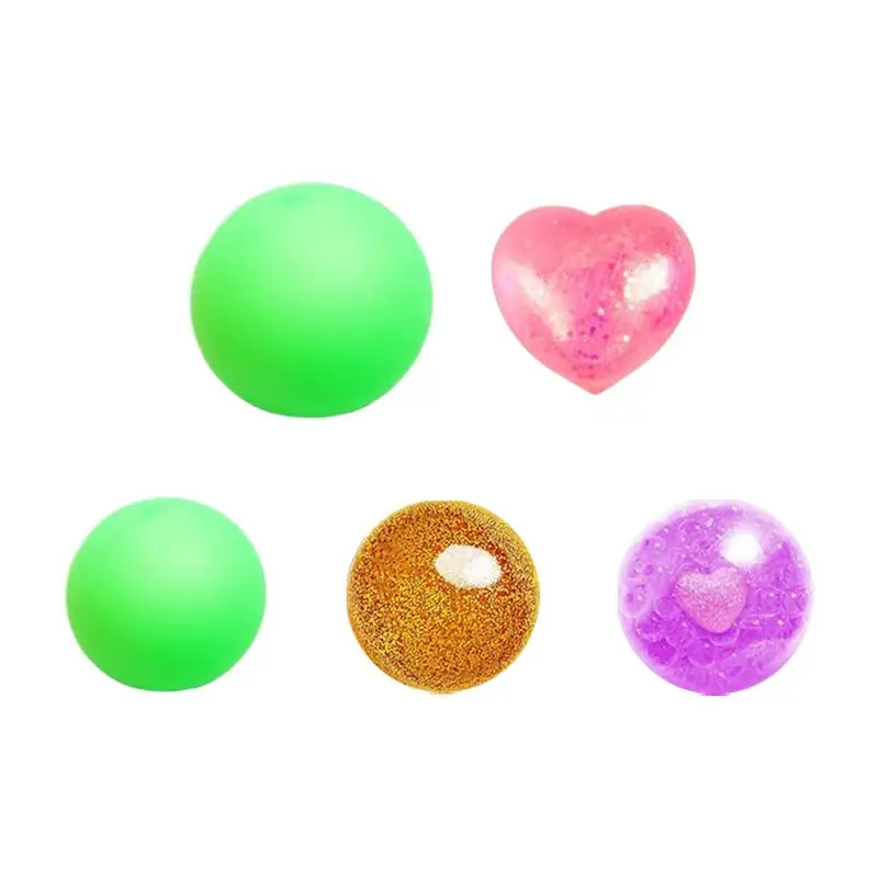 Squeeze Ball Toy Valentine Toy Ball Squeeze for Relaxing Exercise Finger Dexterity Reusable Household Decoration Fidget Ball