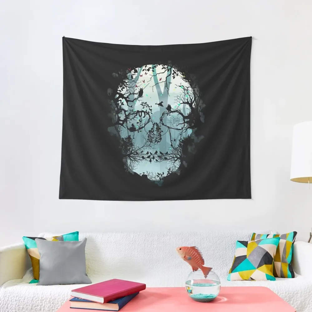 

Dark Forest Skull Tapestry Wall Hanging Decoration Pictures Room Wall Decoration For Home Tapestry