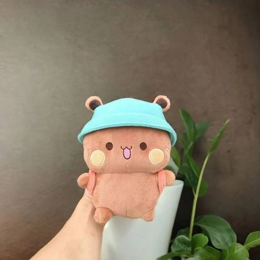 子供のためのパンダクマ人形、かわいいブブドゥドゥぬいぐるみ、かわいい漫画のぬいぐるみソフトぬいぐるみ、ガールフレンドのための家の装飾