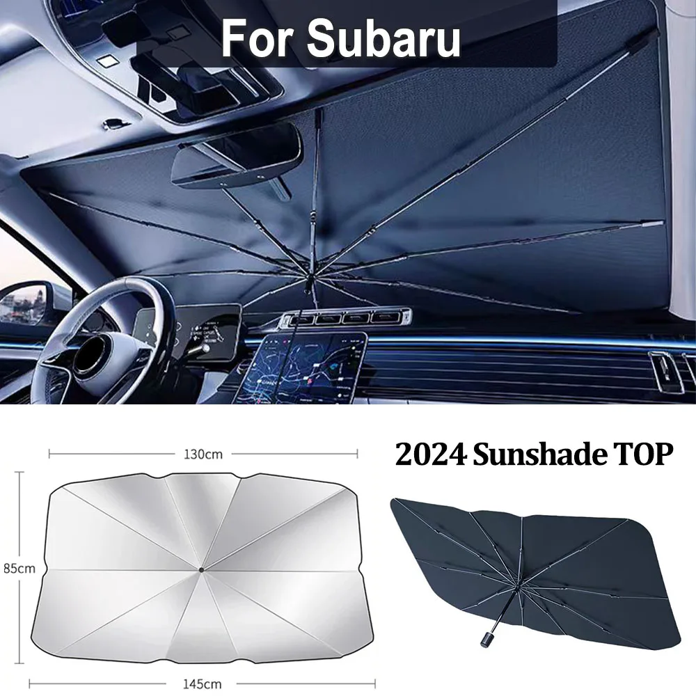 

Car Sunshade Windshield Umbrella For Subaru BRZ XV SV Forester Legacy Outback Crosstrek Impreza WRX Ascent Car Front SunShade