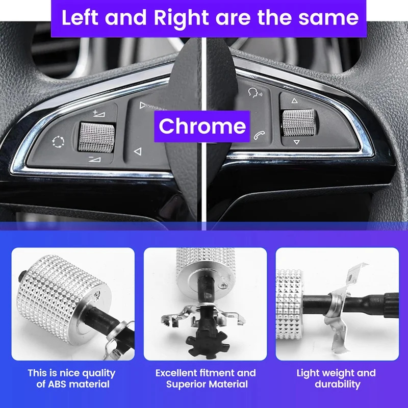 Car Steering Wheel Switch Button Roller For Skoda Octavia 3 A7 Superb 3V MK3 Kodiaq Rapid Karoq Fabia III