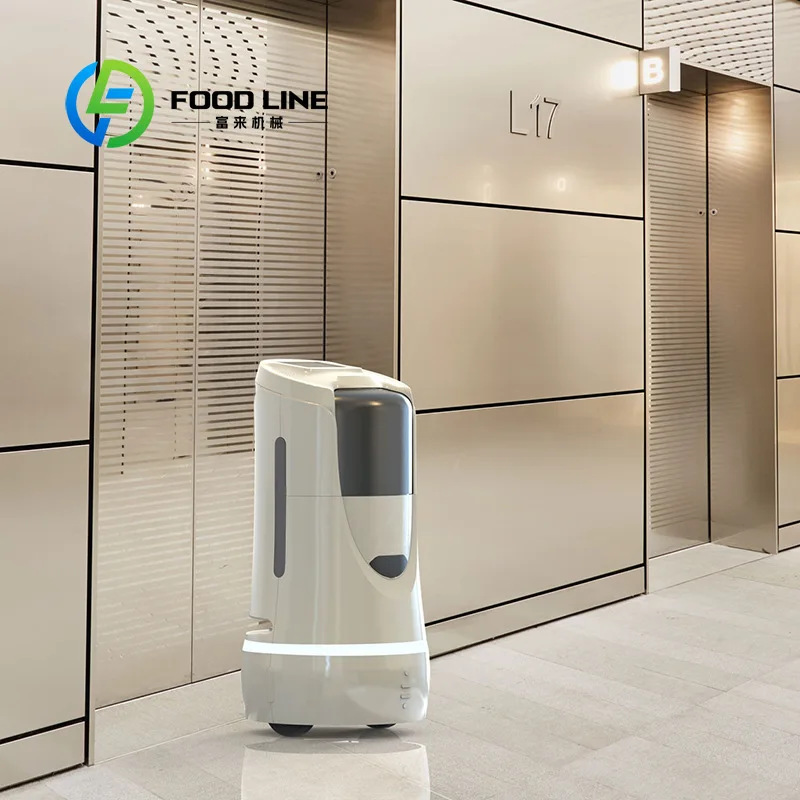 

Intelligent Automatic Delivery Robot Hotel Restaurant Service For Conference Room Application Customized
