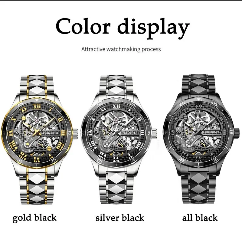 ساعة توربيون أنيقة جديدة للرجال من أفضل العلامات التجارية ساعة غطاس فاخرة للرجال ساعات معصم ميكانيكية كاجوال للرجال