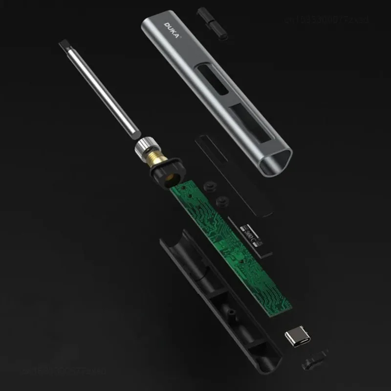 Imagem -05 - Xiaomi-duka Ei1 Ferro de Solda Elétrica Inteligente Portátil Aquecido Internamente Display Digital Termostático Soldagem Manutenção