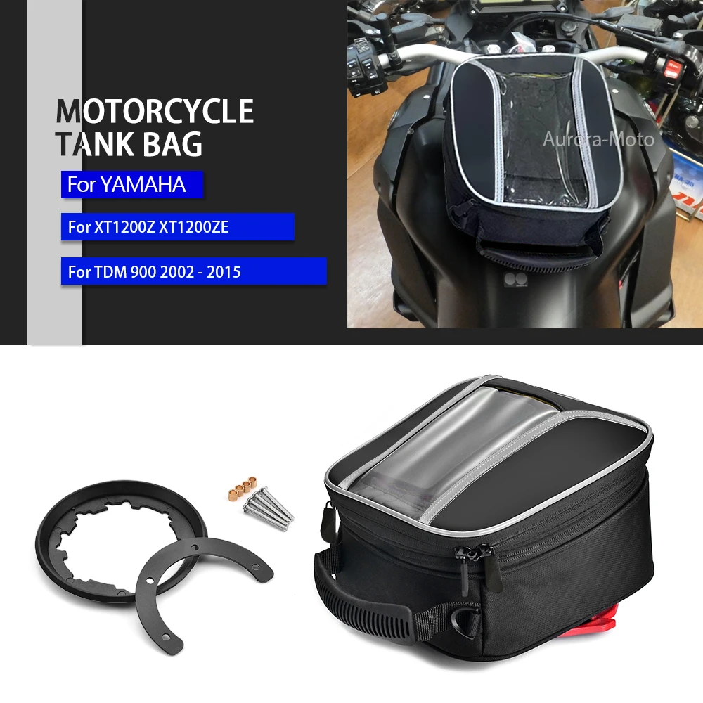 

Tanklock Fuel Tank Bag For YAMAHA TDM 900 XT1200Z XT 1200 Z XTZ 1200 XT1200ZE Tankbag Motorcycle Navigation ﻿bag