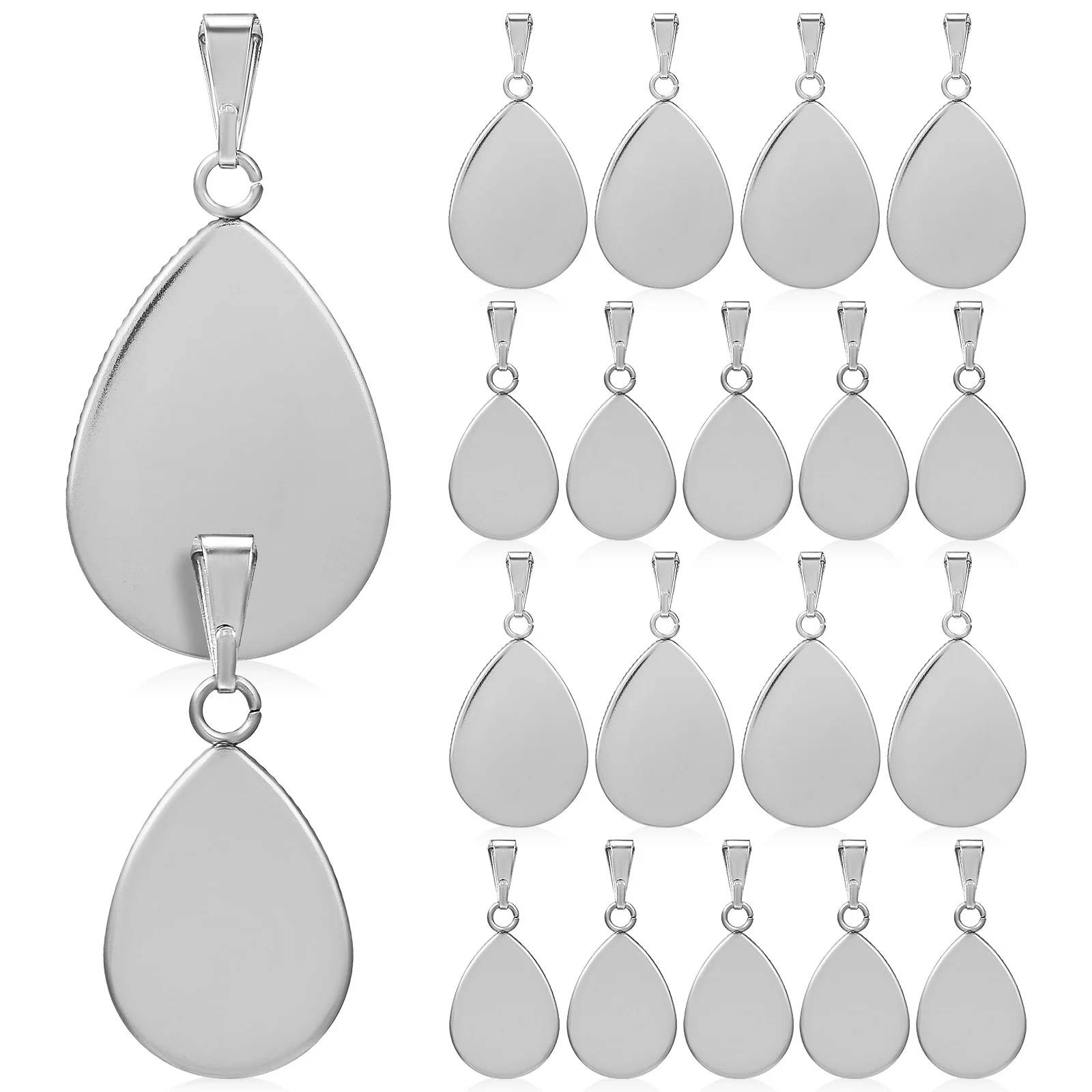 

Jewelry Accessories Pendants Necklace Bracelet Charms DIY for Making Water Drop