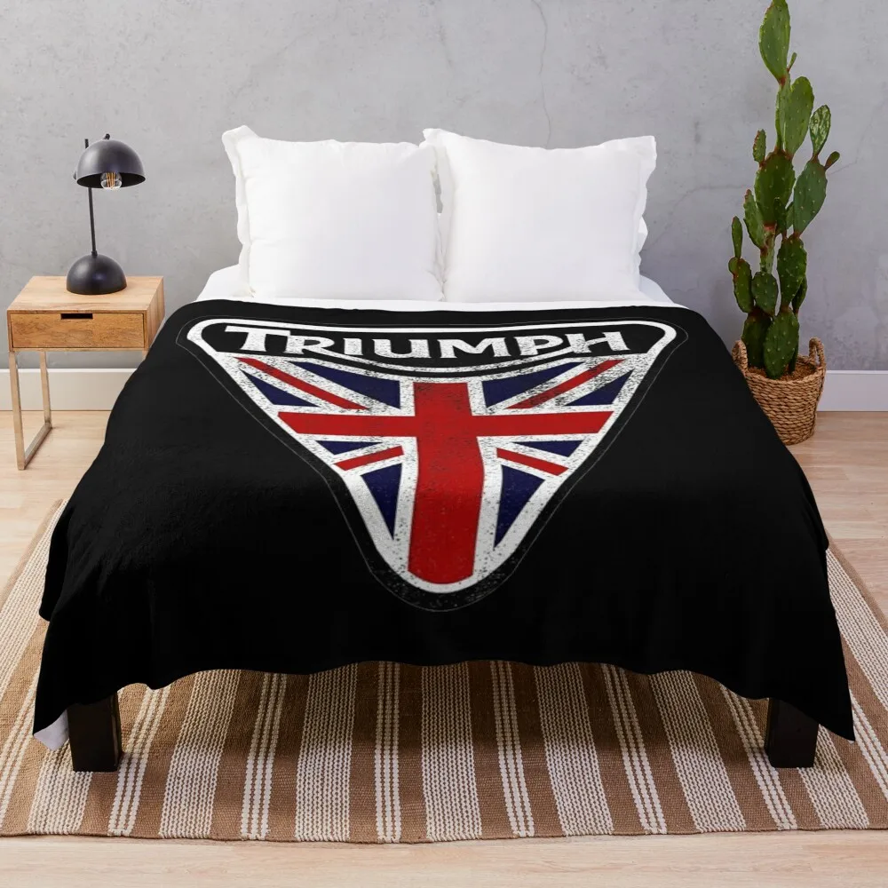 

Classic II Motorcycle Throw Blanket Loose Blanket Fluffy Shaggy Blanket Soft Plaid