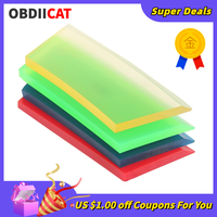 Qili Squeegee 13cm Width Rubber red/blue/green/Transparent color Scraper Dichotomanthes Strips