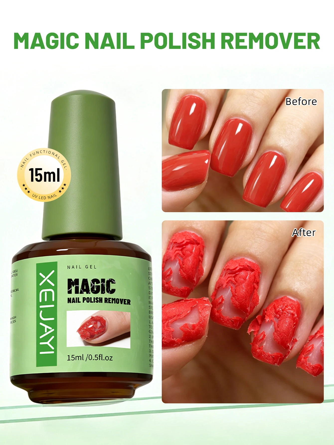 XEIJAYI 1 szt. 15ml Magiczny S – Nail Art Halal recenzja i cena