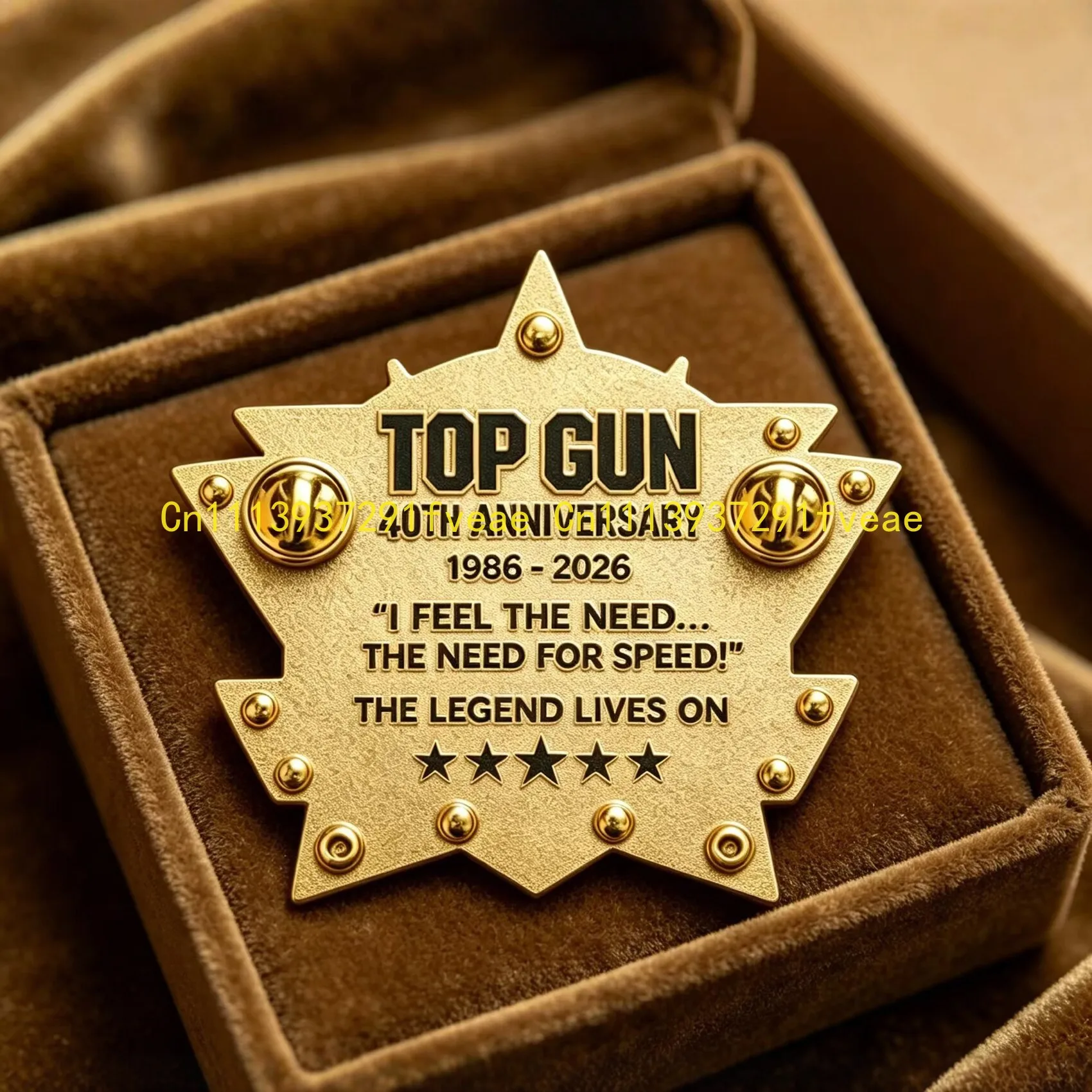 Nuevo Pin Esmaltado Top Gun Maverick 2026 y Llavero Broche de Solapa Top Gun 40 Aniversario, Regalos para Amantes Militares