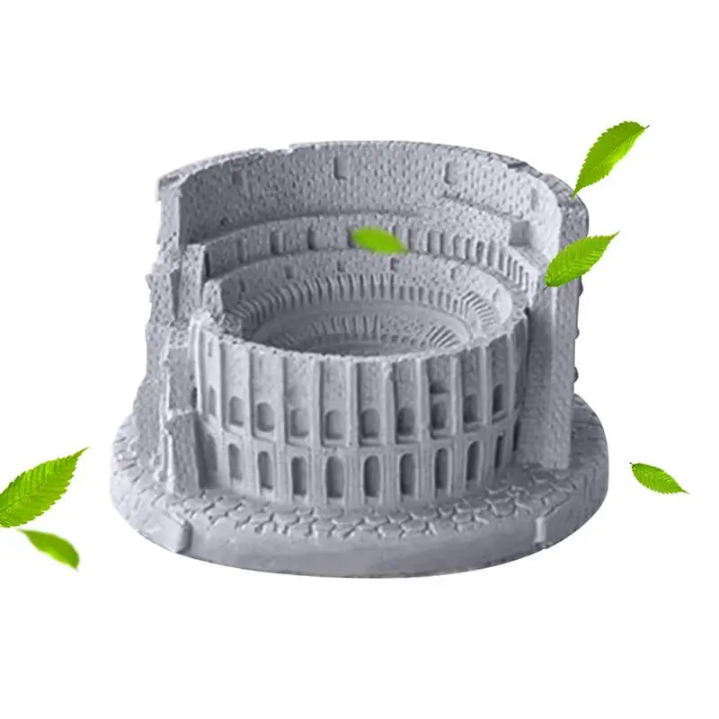 Colosseums Miniature Plaster Room Diffuser Unique Statue Decor Durable Desk Decoration Vintage Art Gift home decor supplies