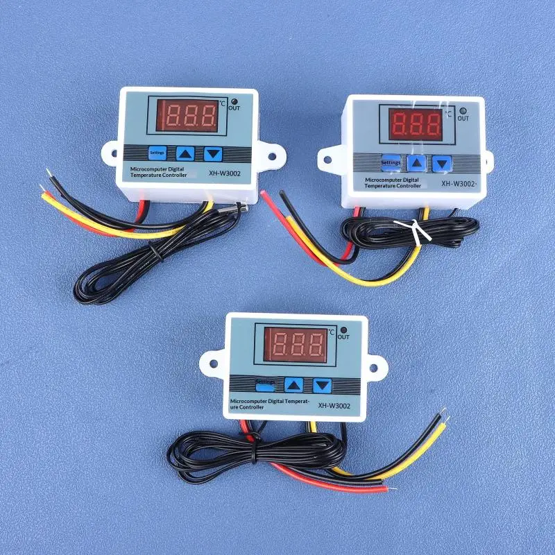 110V~220V 12V 24V Microcomputer Digital Temperature Controller Egg Incubator Farming Thermostat Regulator Automation System