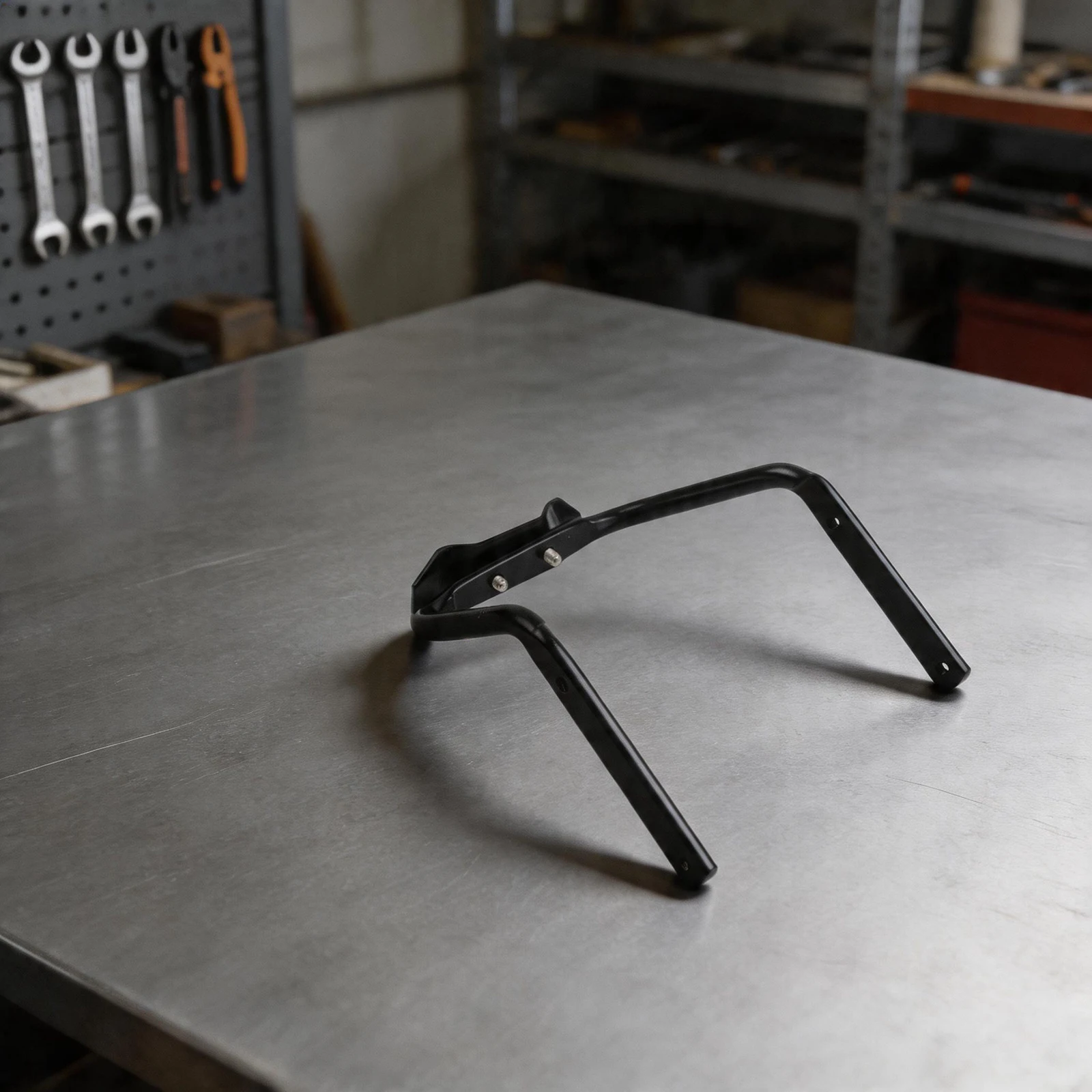 Rear Bicycle Rack with Extended Metal Framework for Stable Bag Binding and Two Water Bottle Holder Mounting Points