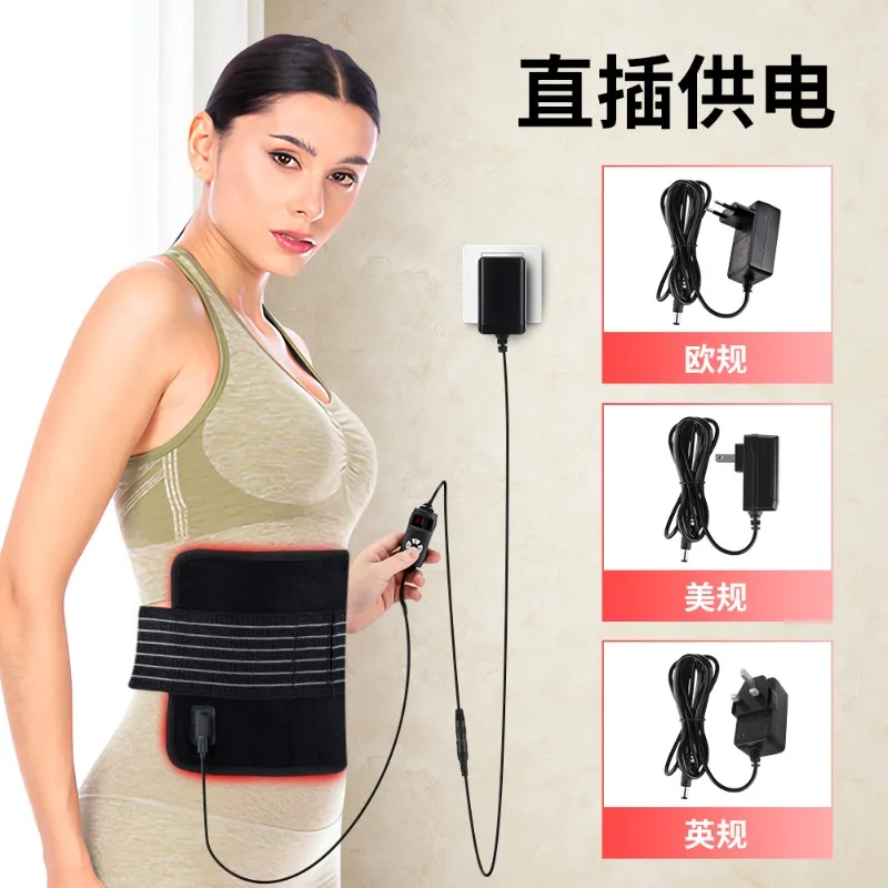 New LED Light Therapy Infrared Belt Multi-functional Heating Warm Nano Red Physiotherapy Warm Palace Protective Belt