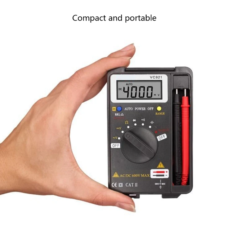 User Friendly Multimeter Multifunction Digital Meter Easy Carrying for Students