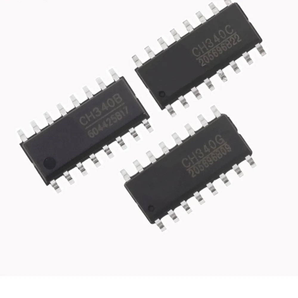 

5pcs CH340C CH340G CH340B CH440G CH552G CH554G SOP-16 CH340 CH440 CH552 CH554 SOP16 USB Serial Port Chip New Original