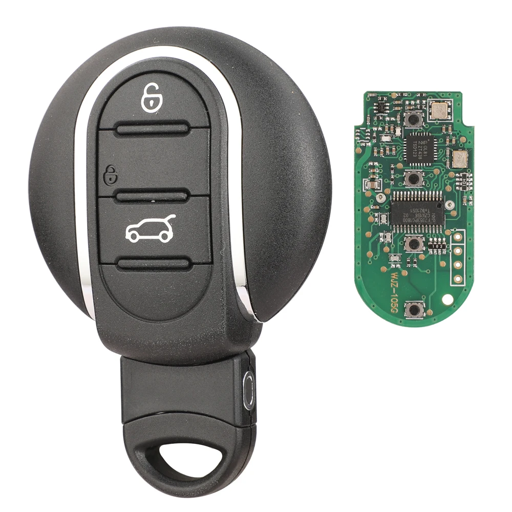 jingyuqin Remote Car Key Fob 315MHz 434MHz ID49 For BMW Mini Cooper Countryman Clubman F-Series F55 F56 2015-2018 Smart