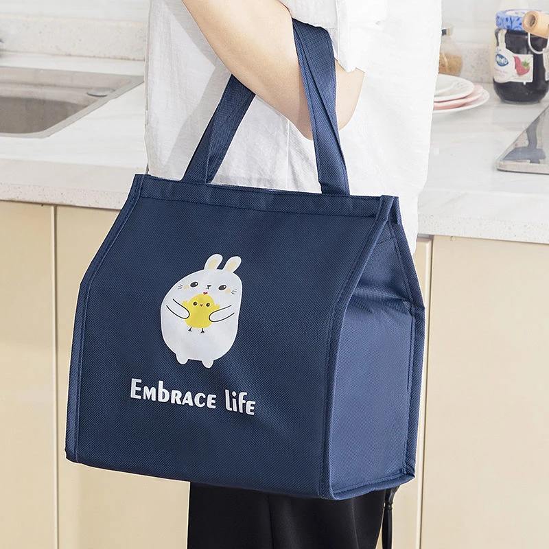 Cartoon Insulation Lunch Bag for Children Portable Large capacity Food Thermal Beach Cooler Picnic Pouch Tote Travel HandBags