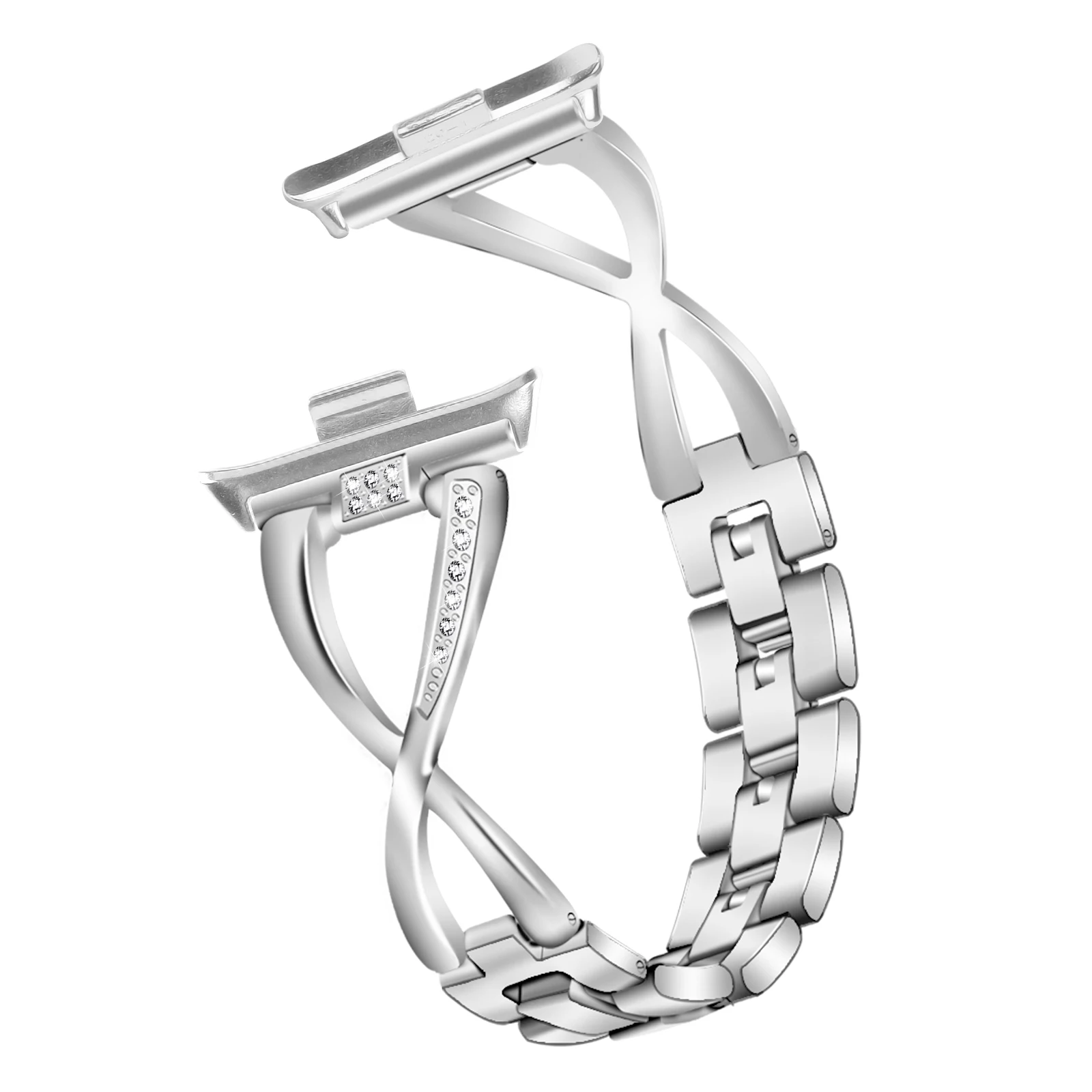 X-Shape Stainless Steel Strap For Xiaomi Redmi Watch 4 5 Watch band Women Men Bracelet Correa For Xiaomi Mi Band 8 Pro 9Pro