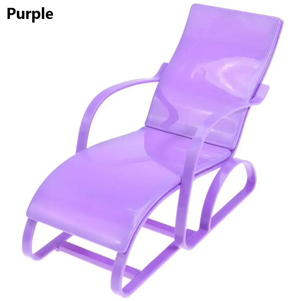 Lounge Room Garden Bench Playing House Dollhouse Furniture  Accessories Foldable Deckchair  Beach Chair