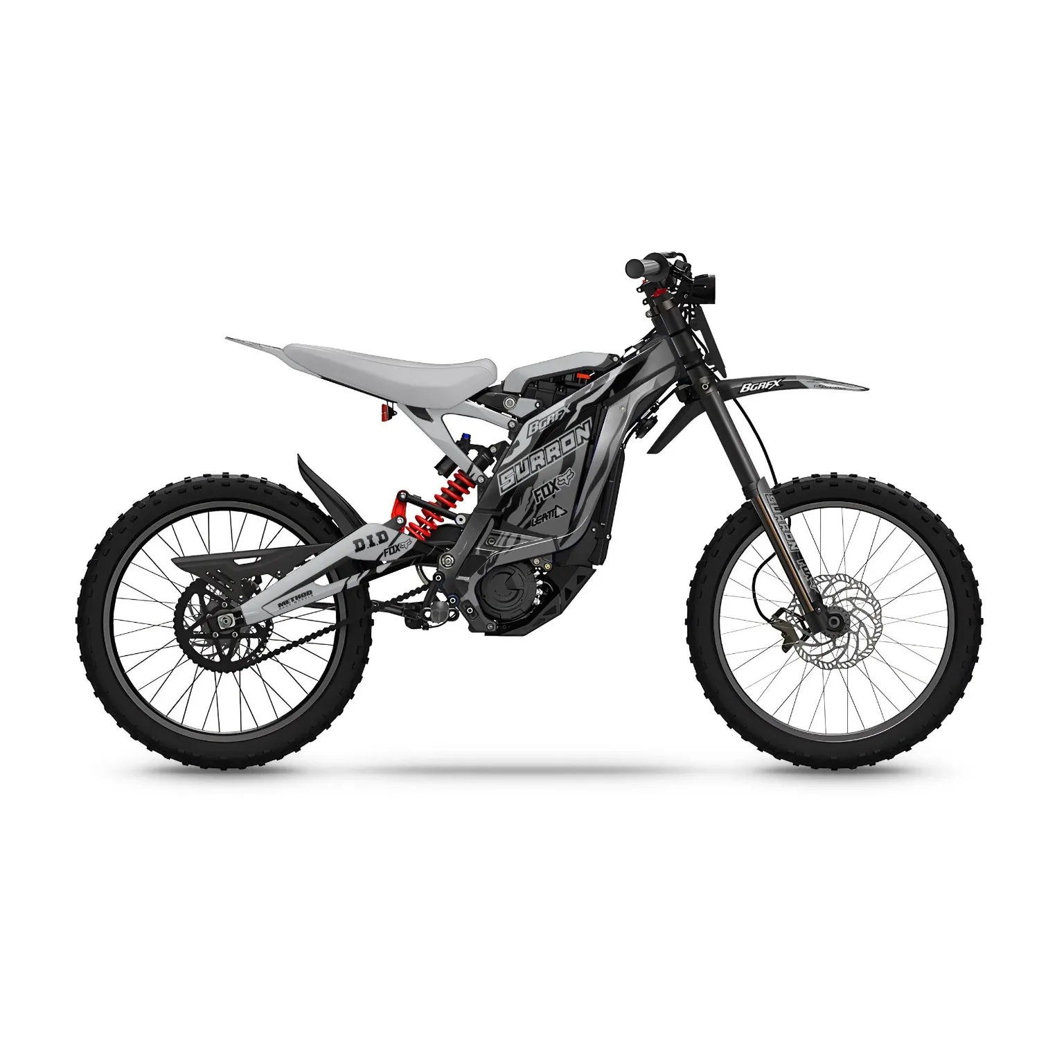 Motorcycle Body Fairing Sticker Decal Protective  eBike eMoto Full Graphic Kit For Surron Light Bee X  Design -40