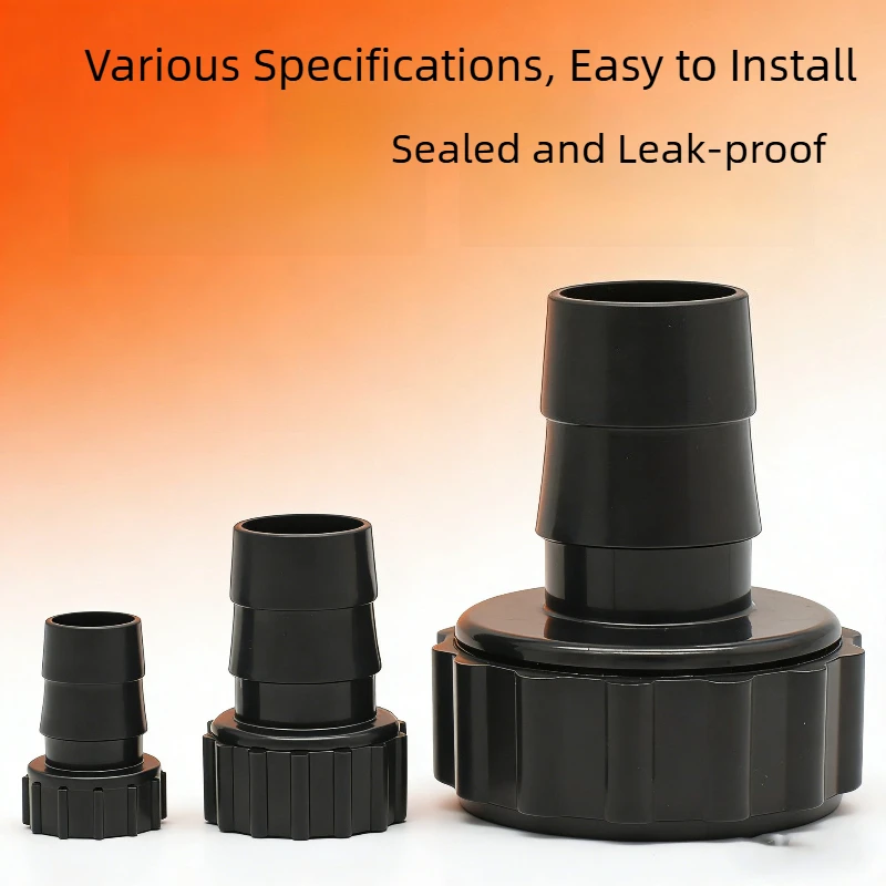 Plastic Female Thread Straight Hose Barb Fitting G3/4 Internal Thread Hose Nipple Water Pipe Aquarium Filter Adapter Connector