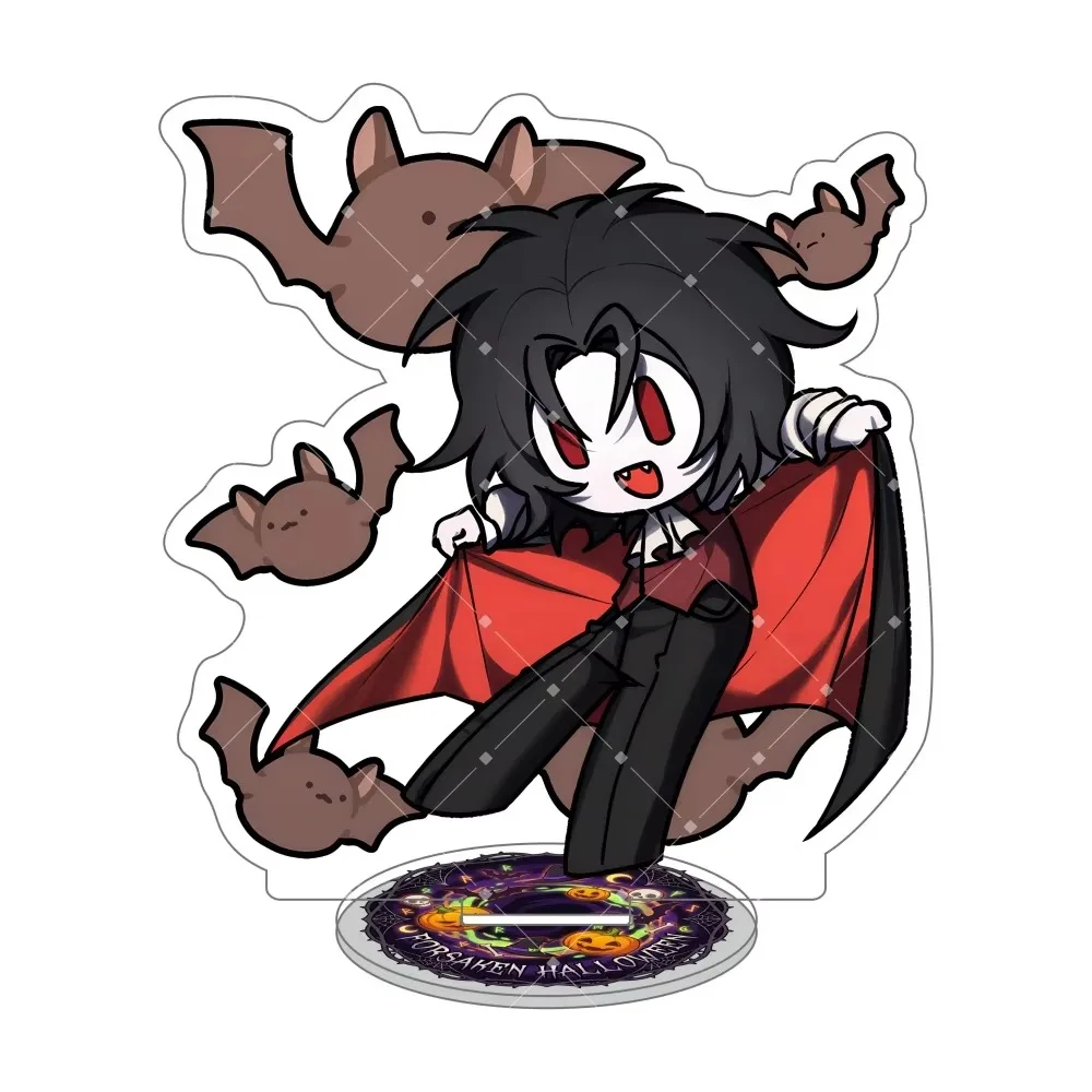Hot Game ForsakenRoblox Nosferatu John Doe Cute Halloween Gifts 10CM Acrylic Stand Keychain Cosplay Desk Decor Collect Gifts