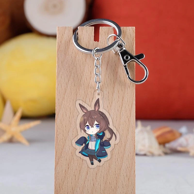 Theresa Mechanist Mephisto Popular Anime Two-dimensional Peripheral Transparent Acrylic Keychain Backpack Pendant Student Gifts