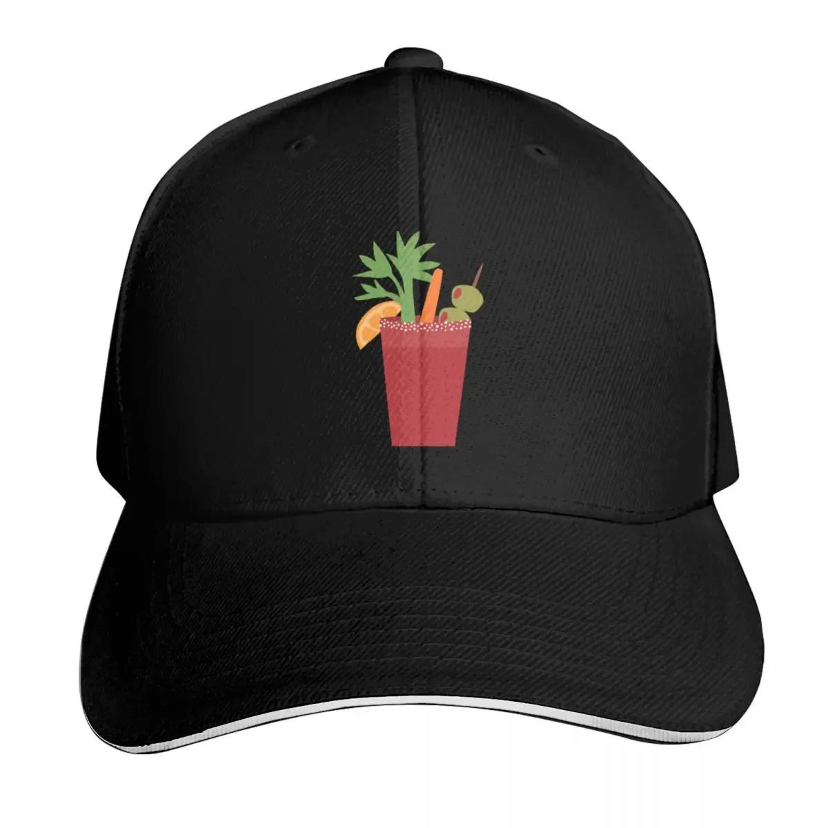 

Bloody Mary Cocktail Baseball Cap Dropshipping Luxury Man Hat New In Hat Men's Caps Women's