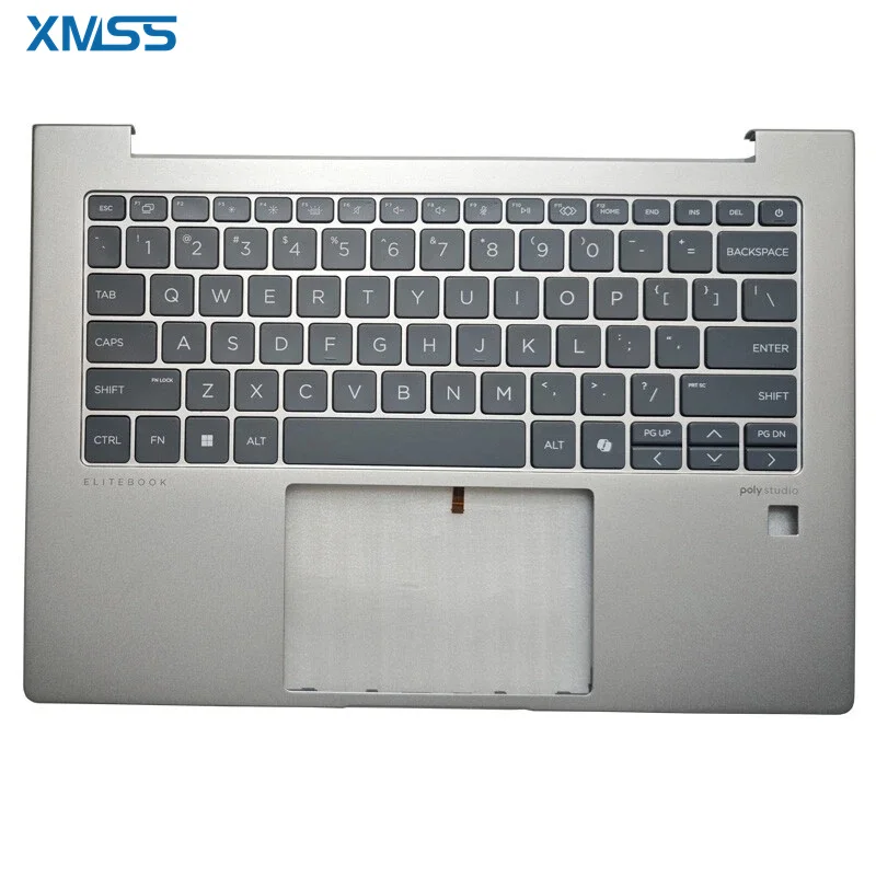 

New US Palmrest Upper Case Keyboard W/Backlit For HP EliteBook 640 G11 645 G11