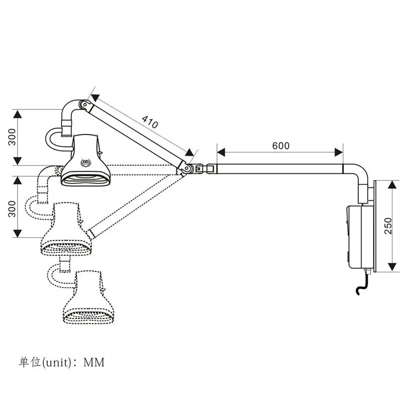 21W Wall-mounted Medical Dental Examination light LED Lamp High Brightness