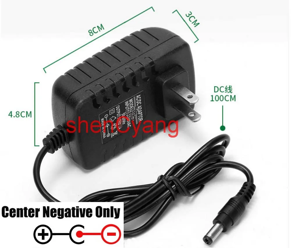 AC/DC Adapter 9V 2A 9V 2000mA For Brother Label Printer Power Adapter AD-24 AD-24ES PT-E100B / D210