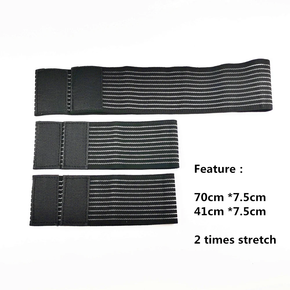 EMS Conductive Electrode Fixed Elastic Bandage Elastic Bands for Arm Back Shoulder Body EMS paddle long size High Elastic