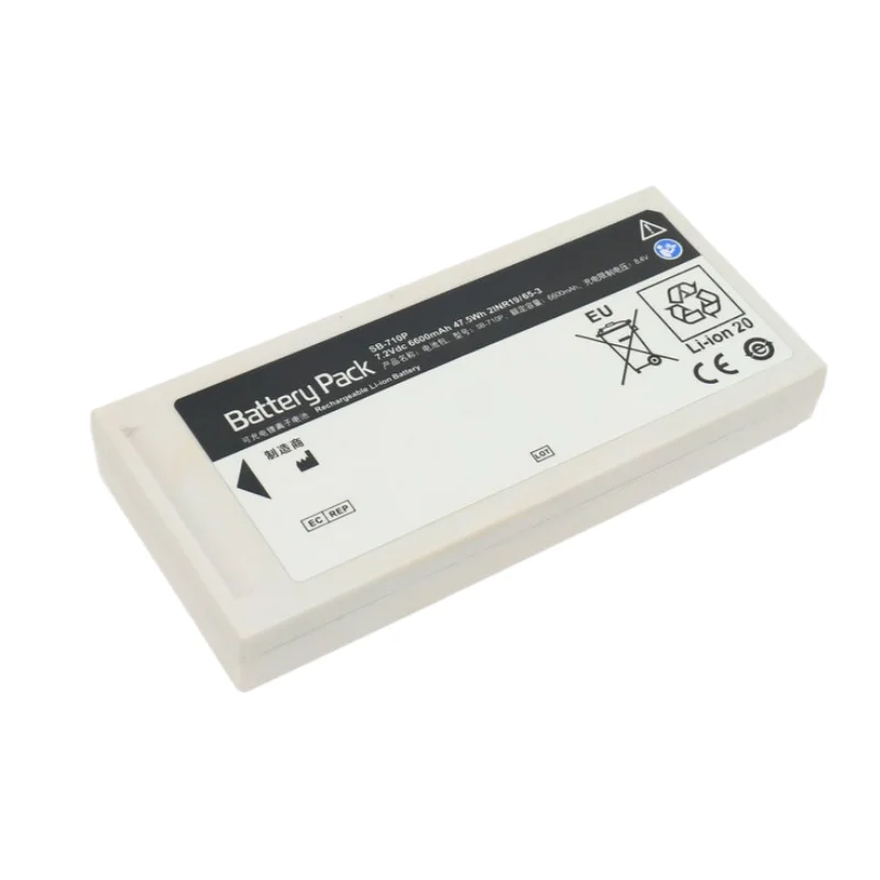 SB-710P High Quality Battery 7.2V 6600mAh For Nihon Kohden SB-710P M2IN19/65-3 Patient Monitor Replacement Battery
