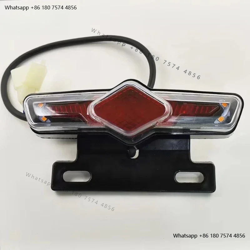Popular electric scooter brake taillights left and right turn signals flashing electric motorcycle night lights