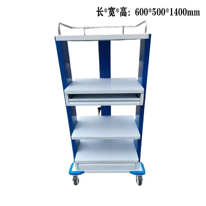 Hochwertiges dreischichtiges Instrument, fünfschichtige Endoskopwagen-Metallhalterung