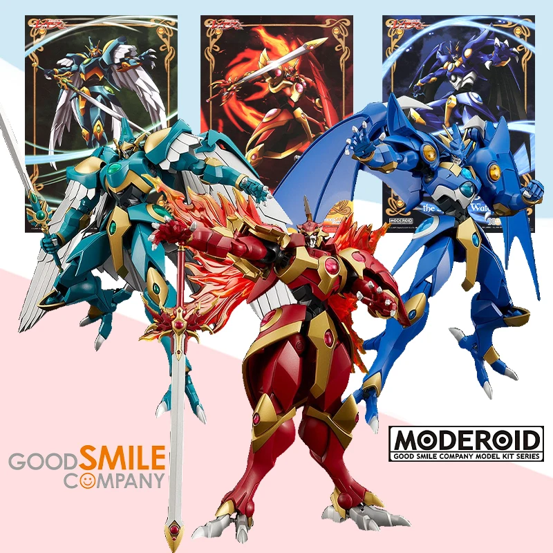 Good Smile Company MODEROID Magic Knight Rayearth Ceres Windom kompletter Action-Anime-Modellbausatz, Montagespielzeug, Geschenk für Kinder