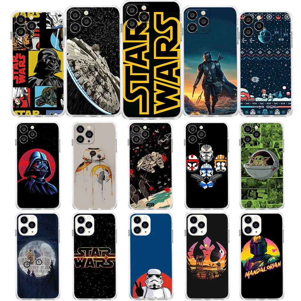 TV-45 Star Wars Soft Case for Moto E4 E5 G6 GO E6 E6S(E6i) E7 E7i Edge 20 Fusion Lite Plus Play Power Pro