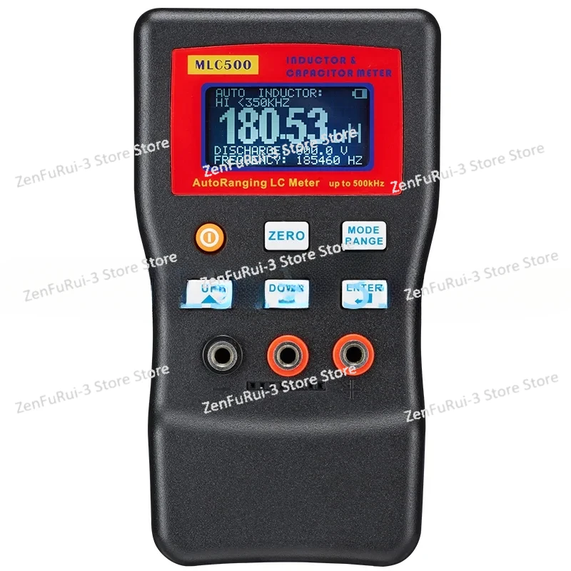 Capacitor Inductometer MlC500 Capacitance Meter Digital Display High Precision 1% Digital Anti-Burn Automatic Range Tester